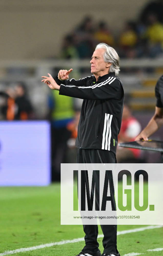 Al Nassr v Al Wahda - Friendly Match ABU DHABI, UNITED ARAB EMIRATES - DECEMBER 10: Head Coach Jorge Jesus of Al Nassr reacts during the friendly football match between Al Nassr and Al Wahda at Al Nahyan Stadium in Abu Dhabi, United Arab Emirates on December 10, 2025. Waleed Zein Anadolu Abu Dhabi United Arab Emirates. Editorial use only. Please get in touch for any other usage.