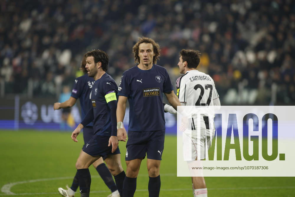 David Luiz of Pafos FC during the Uefa Champions League,2025 26 season, football match between Juventus FC and Pafos FC, on 10 December 2025 at Allianz Stadium, Turin, Italy. Photo Nderim KACELI