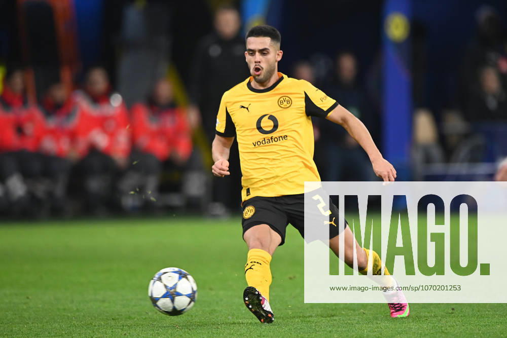 Football UEFA Champions League group stage 6 matchday, matchday6, Borussia Dortmund DO FK Bodoe Glimt 2 2 am 10 12 2025 in Dortmund Germany UEFA regulations prohibit any use of photographs as image sequences and or quasi video Â