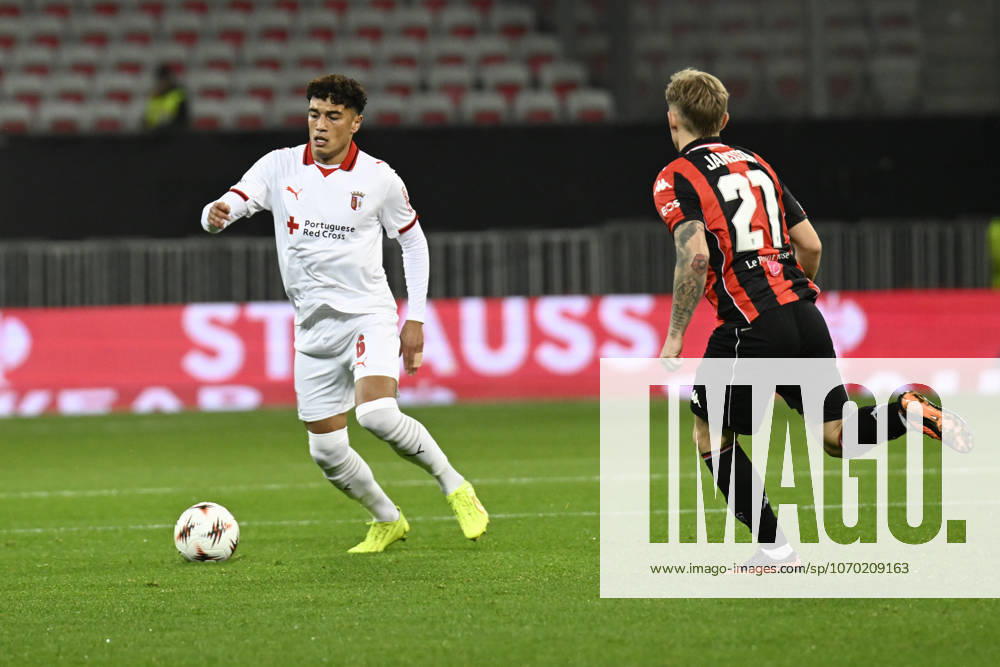 Vitor Carvalho (SC Braga) - UEFA Europa League match between OGC Nice and SC Braga on December 11, 2025 at the Allianz Riviera in Nice.