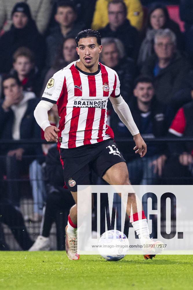 , Philips stadium , season 2025 2026 , Dutch Eredivisie football , match between PSV and Heracles Almelo , final score 4-3 , picture shows PSV player Couhaib Driouech. PSV - Heracles x200172080x