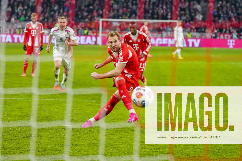 Germany Bundesliga 2025 26, Matchday 14 FC Bayern Munich vs 1 FSV Mainz 05 Allianz Arena Munich Goal from the penalty spot by Harry Kane FC Bayern Munich, 9 to 2 2 Final score