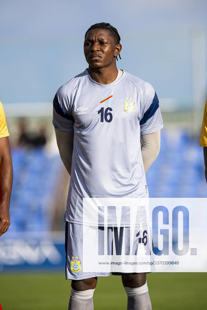 DR CONGO vs ZAMBIA, International Friendly, Länderspiel, Nationalmannschaft match TIMOTHY FAYULU, goalkeeper player for the DR Congo national team, Nationalteam during the match, DR CONGO vs ZAMBIA, international friendly match, AFCON preparation, Pinatar Arena Football Center, San Pedro del Pinatar, Region of Murcia, Spain, December 16, 2025. San Pedro del Pinatar Pinatar Arena Football Center Region de Murcia Spain