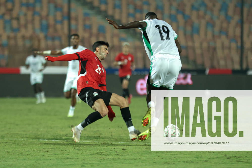 Egypt v Nigeria - International Friendly, Länderspiel, Nationalmannschaft Egypt s Ahmed Zizo is in action with a Nigeria player at Cairo International Stadium in Cairo, Egypt, on December 16, 2025. cairo Egypt