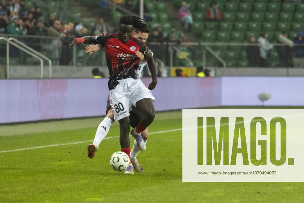 Legia Warszawa - Lincoln Red Imps 18.12.2025 football, Warsaw, UEFA Conference League game Legia Warszawa - Lincoln Red Imps (pilka nozna Liga Konferencji Europy ) image shows: Boubacar Dabo photo Katarzyna Plewczynska Fotostyk