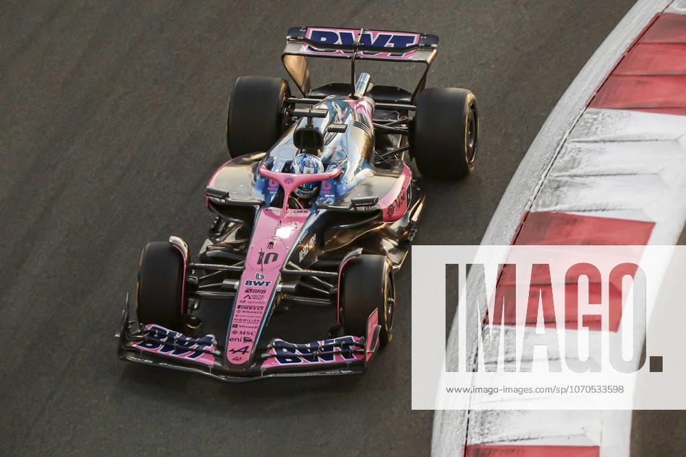Pierre Gasly of France driving the F1 race car No 10 for the BWT Alpine Formula One Team, on track during the post-season testing day after the 2025 Etihad Airways Abu Dhabi Grand Prix at Yas Marina Circuit, Abu Dhabi, United Arab Emirates on December 9, 2025.