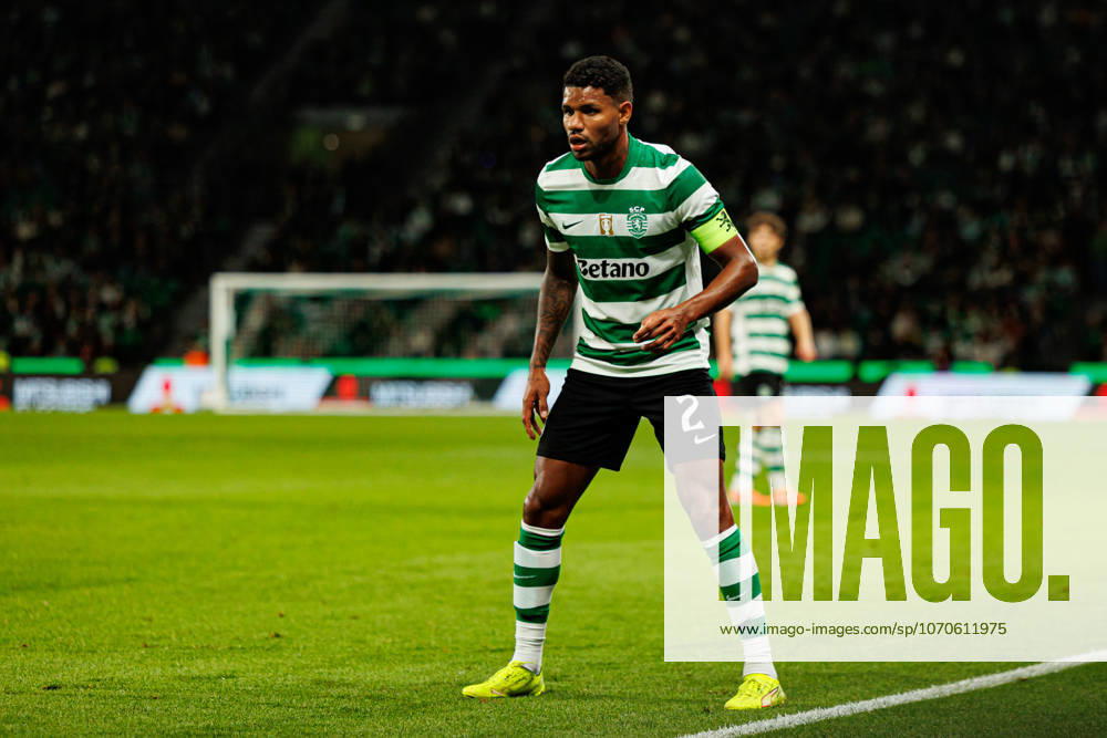 Matheus Reis seen during Liga Portugal game between teams of Sporting CP and AVS Futebol SAD at Estadio Jose Alvalade (Maciej Rogowski Ball Raw Images) Lisbon Estadio Jose Alvalade Portugal