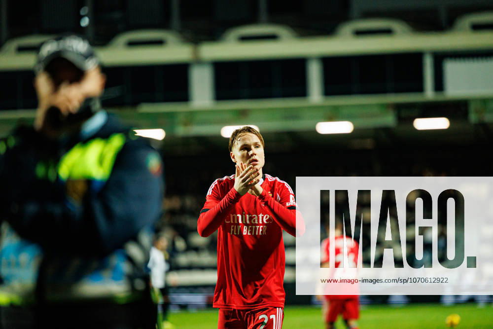 Andreas Schjelderup seen during Taca de Portugal game between teams of SC Farense and SL Benfica at Estadio Sao Luis (Maciej Rogowski Ball Raw Images) Faro Estadio Sao Luis Portugal