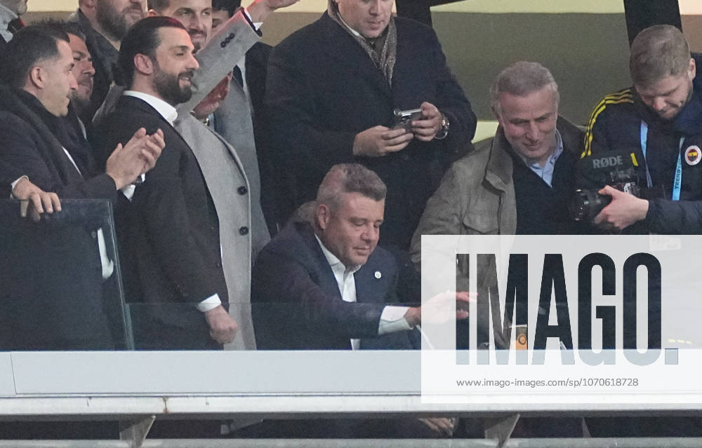 President Sadettin Saran of Fenerbahce SK during the Trendyol Turkish Super League match between Eyupspor and Fenerbahce SK at Ataturk Olympic Stadium on December 20, 2025 in Istanbul, Turkey. Istanbul Turkey