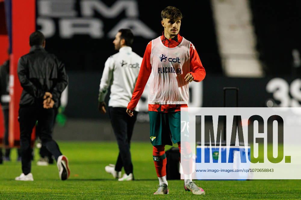 Dinis Pinto seen during Liga Portugal game between teams of CF Estrela Amadora and Moreirense FC (Maciej Rogowski Ball Raw Images) Amadora Estadio Jose Gomes Portugal