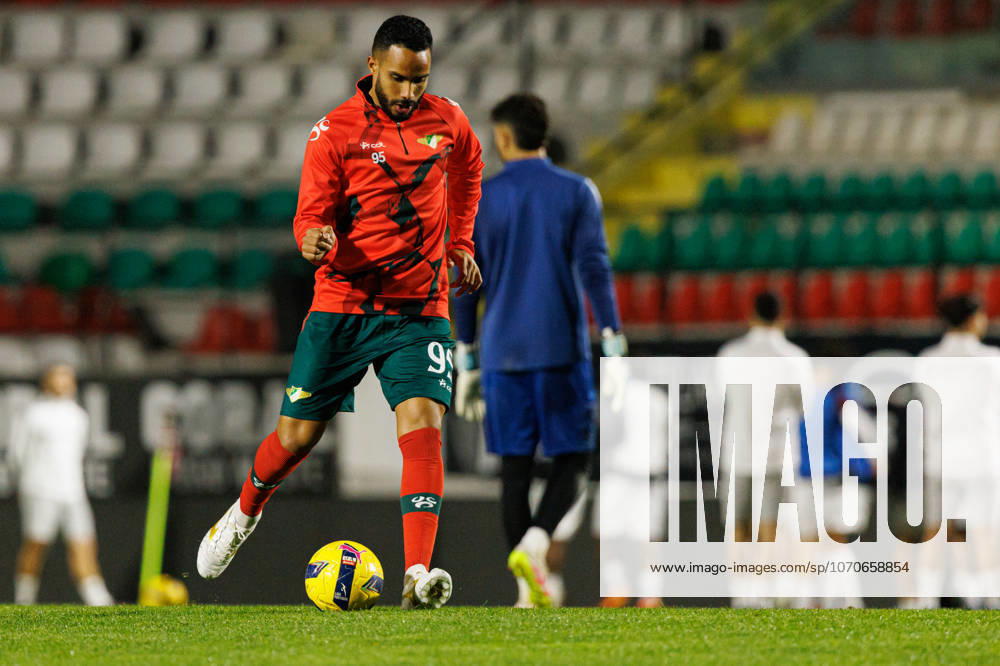 Guilherme Schettine seen during Liga Portugal game between teams of CF Estrela Amadora and Moreirense FC (Maciej Rogowski Ball Raw Images) Amadora Estadio Jose Gomes Portugal