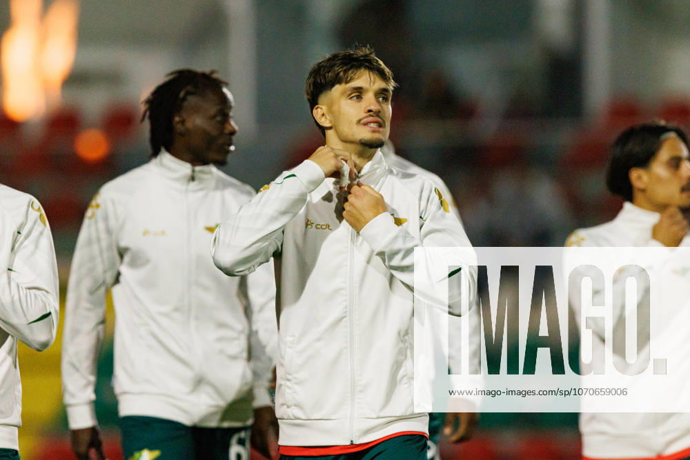 Dinis Pinto seen during Liga Portugal game between teams of CF Estrela Amadora and Moreirense FC (Maciej Rogowski Ball Raw Images) Amadora Estadio Jose Gomes Portugal