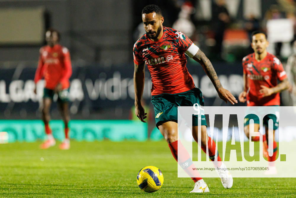 Guilherme Schettine seen during Liga Portugal game between teams of CF Estrela Amadora and Moreirense FC (Maciej Rogowski Ball Raw Images) Amadora Estadio Jose Gomes Portugal