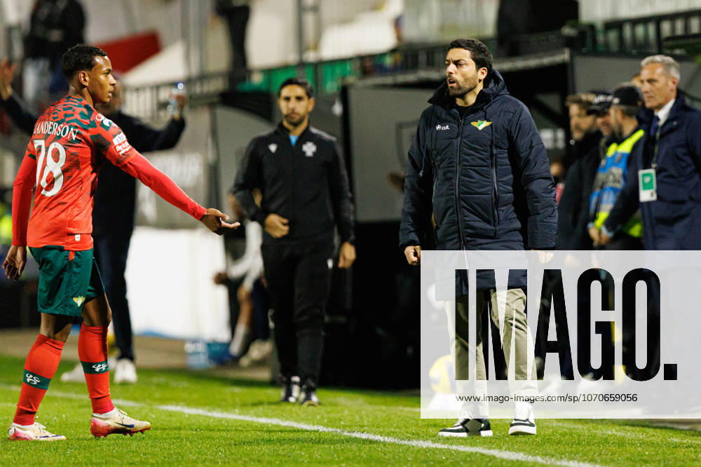 Vasco Botelho da Costa seen during Liga Portugal game between teams of CF Estrela Amadora and Moreirense FC (Maciej Rogowski Ball Raw Images) Amadora Estadio Jose Gomes Portugal