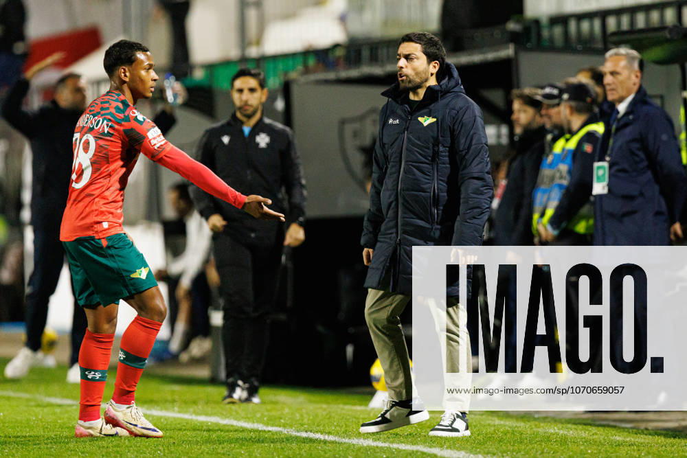 Vasco Botelho da Costa seen during Liga Portugal game between teams of CF Estrela Amadora and Moreirense FC (Maciej Rogowski Ball Raw Images) Amadora Estadio Jose Gomes Portugal