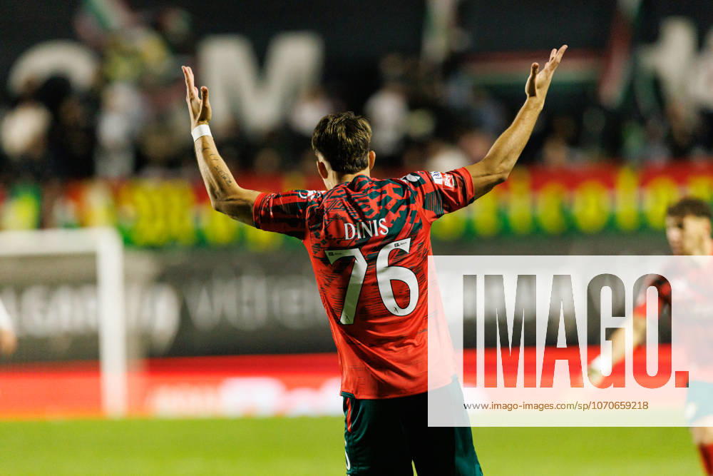 Dinis Pinto seen during Liga Portugal game between teams of CF Estrela Amadora and Moreirense FC (Maciej Rogowski Ball Raw Images) Amadora Estadio Jose Gomes Portugal