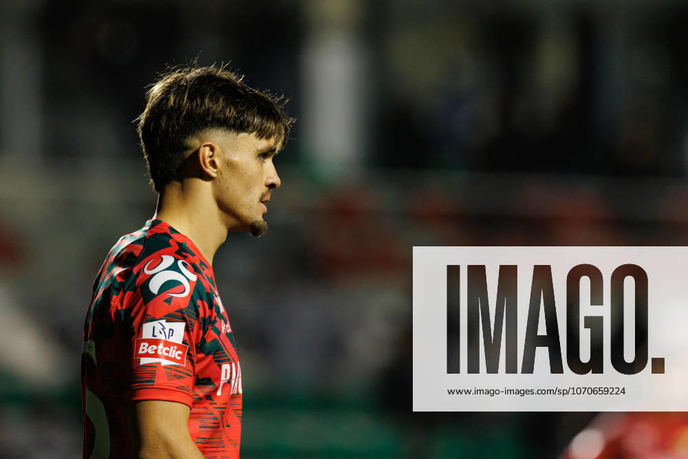 Dinis Pinto seen during Liga Portugal game between teams of CF Estrela Amadora and Moreirense FC (Maciej Rogowski Ball Raw Images) Amadora Estadio Jose Gomes Portugal