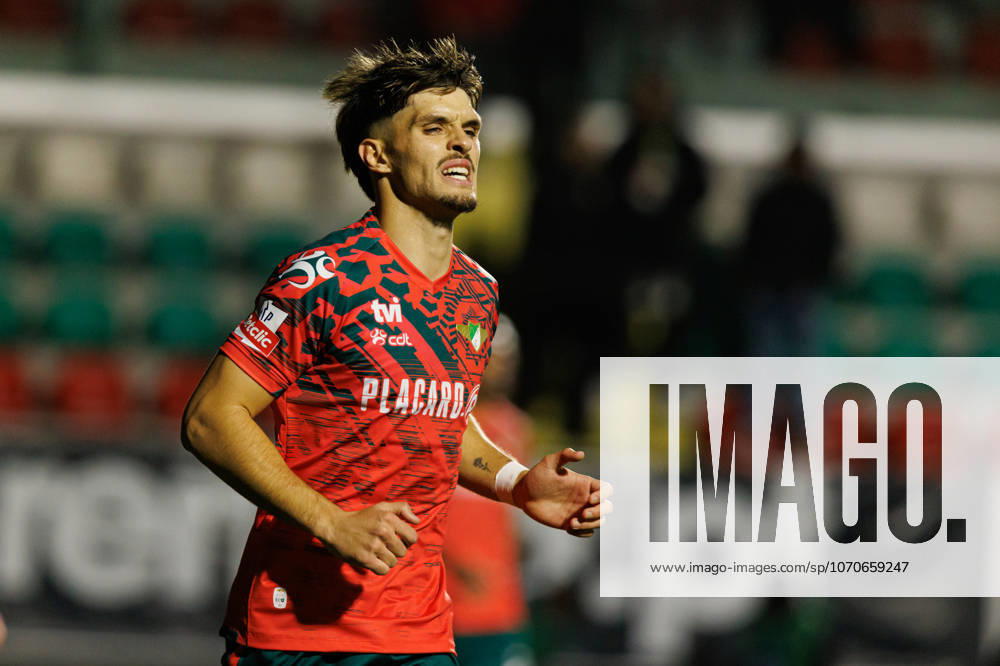 Dinis Pinto seen during Liga Portugal game between teams of CF Estrela Amadora and Moreirense FC (Maciej Rogowski Ball Raw Images) Amadora Estadio Jose Gomes Portugal