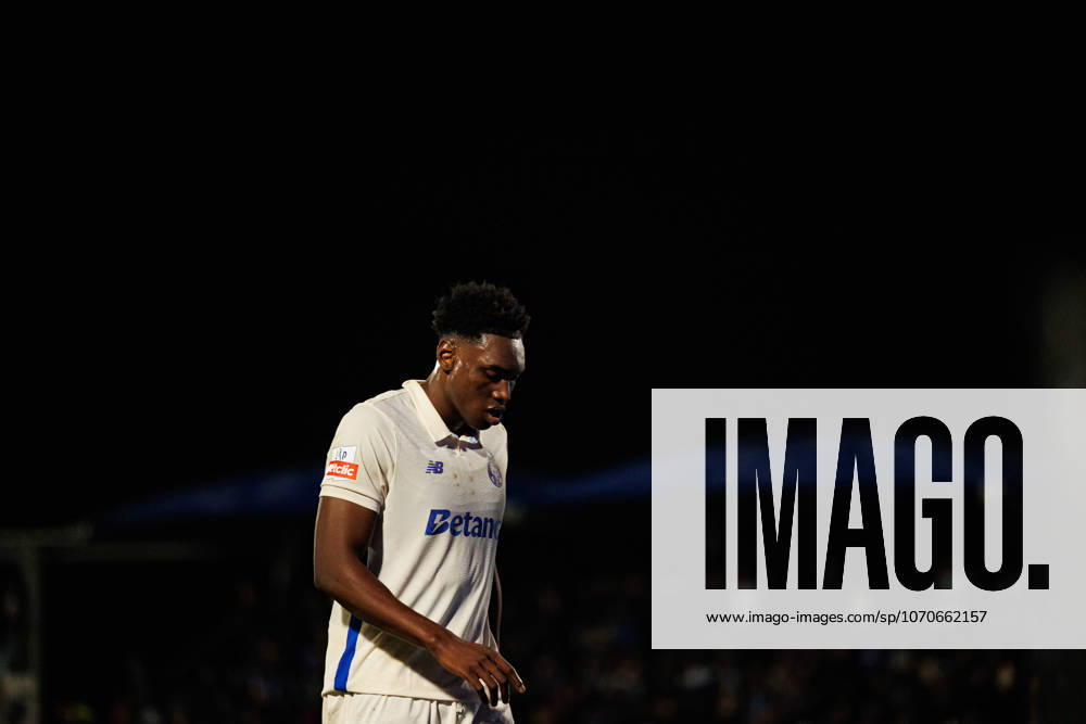 Samu Aghehowa seen during Liga Portugal game between teams of FC Alverca and FC Porto (Maciej Rogowski Ball Raw Images) Alverca Complexo Desportivo Alverca Portugal