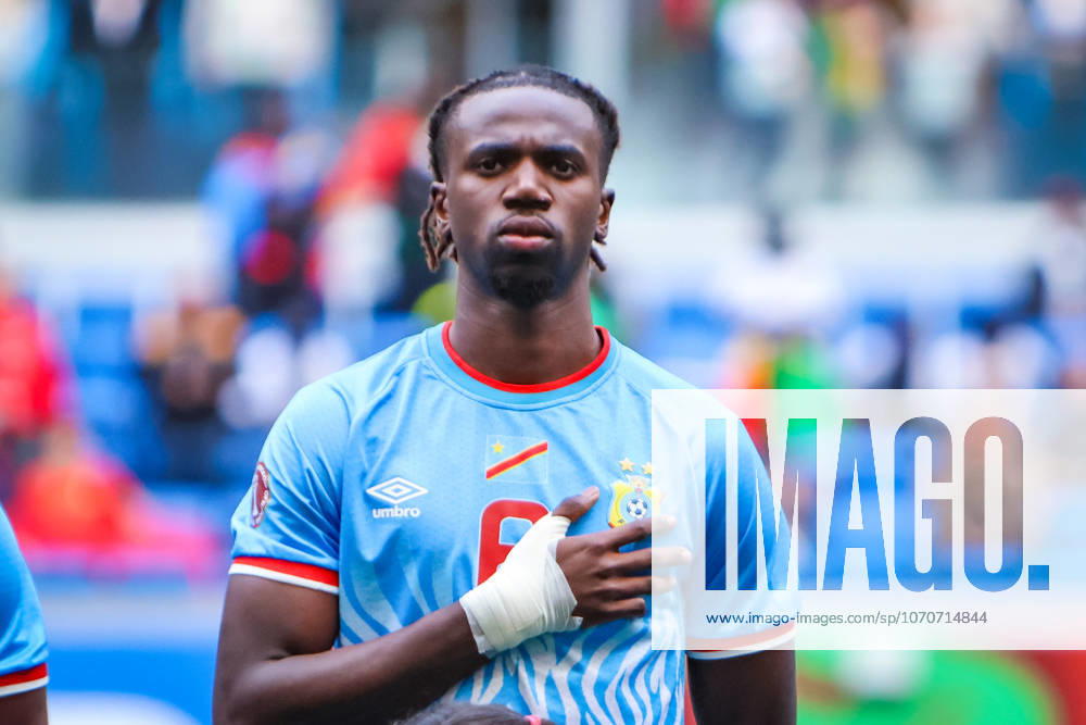 Soccer Africa Cup 2025, Preliminary Round 2 Matchday Senegal vs DR Congo CAF Africa Cup of Nations AFCON , Grand Stade de Tanger Tangier Tangier, Morocco Mukau Ngal ayel Mukau Ngalayel DR Congo, 6