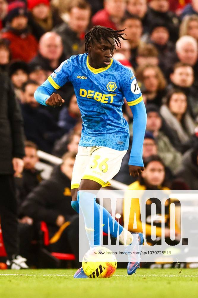 Mateus Manà of Wolverhampton Wanderers turns on the ball Liverpool v Wolverhampton Wanderers, Premier League, Football, Anfield, Liverpool, UK - 27 Dec 2025Liverpool Anfield United Kingdom