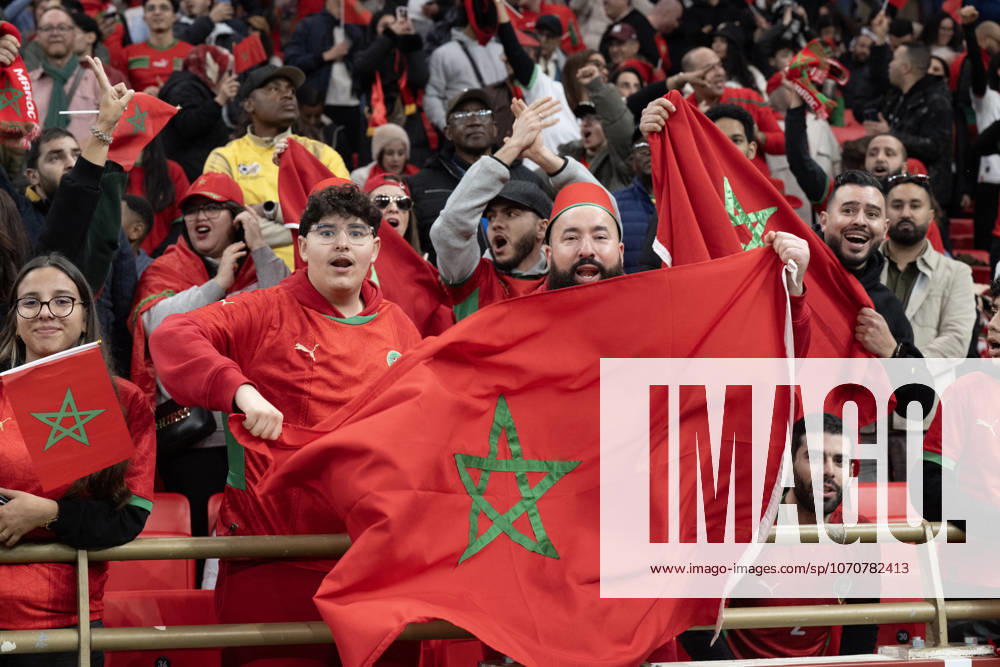 Morocco v Zambia - 35th Africa Cup of Nations RABAT, MOROCCO - DECEMBER 29: Moroccan fans support their team during the 35th Africa Cup of Nations (AFCON 2025) Group A match between Morocco and Zambia at the Prince Moulay Abdellah Stadium in Rabat, Morocco, on December 29, 2025. Abu Adem Muhammed Anadolu Rabat Morocco. Editorial use only. Please get in touch for any other usage.