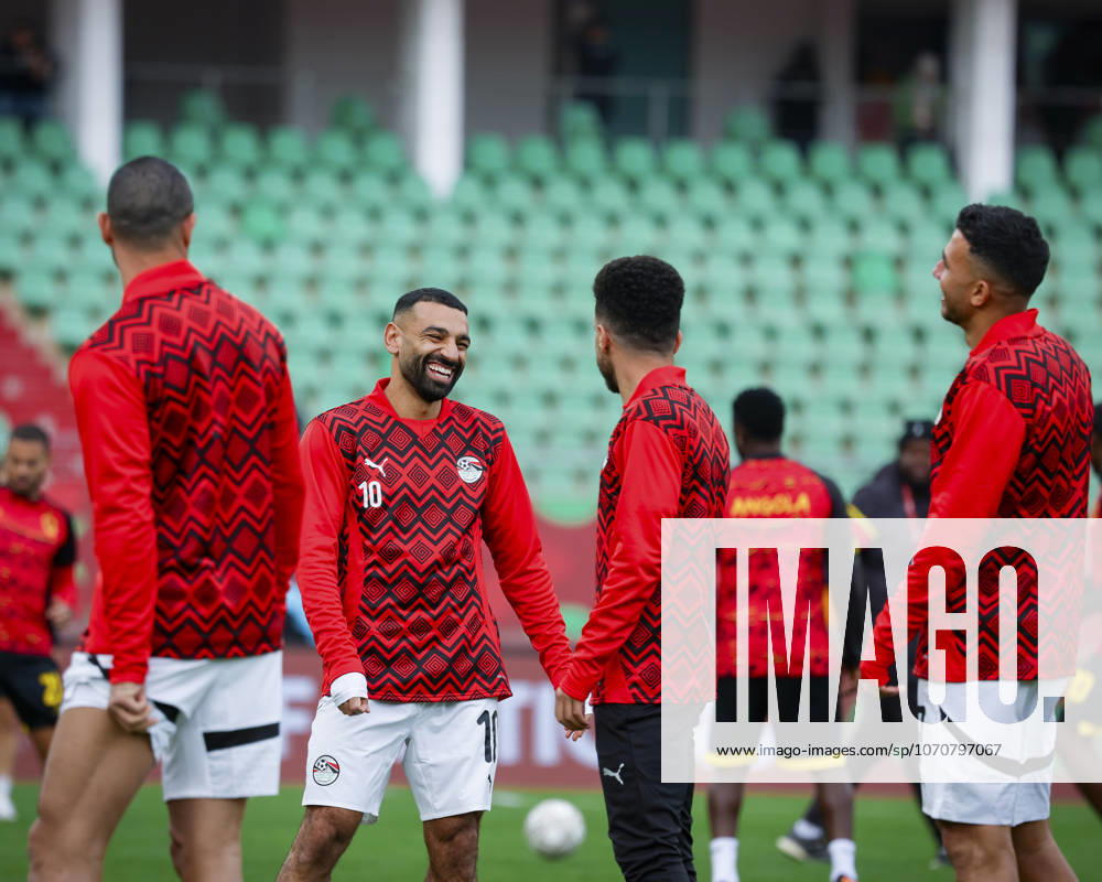 Egypt Faces Angola In Crucial AFCON Match Mohamed Salah before the match between Egypt vs Angola in the African Cup of Nations 2025 - Group B at Grand Stade D Agadir , Agadir, Morocco Agadir Souss Massa Morocco