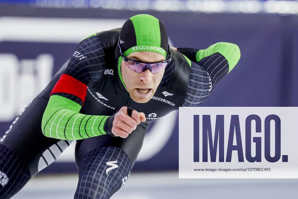 Louis Hollaar of Team Reggeborgh Men s 1500m, , Speed skating, Eisschnelllauf Dutch Olympic Qualifiers, Thialf, December 30, 2025, Heerenveen, Netherlands.