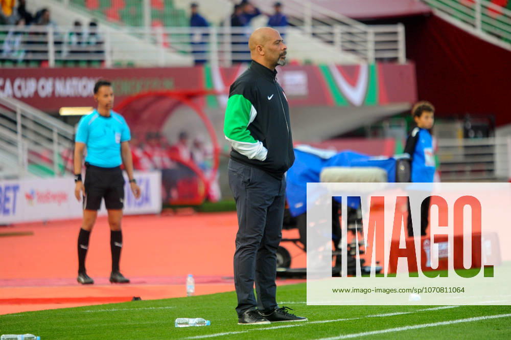 Coach Eric Chelle of Nigeria during the Africa Cup of Nations (AFCON) match between Uganda and Nigeria on December 30th, 2025 at Complexe Sportif De Stade, Fes, Morocco. Photo by Segun Ogunfeyitimi