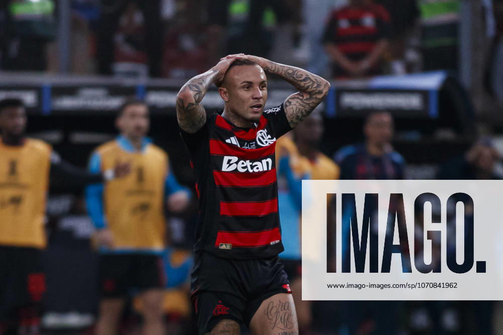 Palmeiras v Flamengo - Copa CONMEBOL Libertadores 2025 Final Lima, Peru - November 29: Everton Cebolinha of Flamengo during the Copa CONMEBOL Libertadores 2025 Final match between Palmeiras and Flamengo at Estadio Monumental U de Lima.