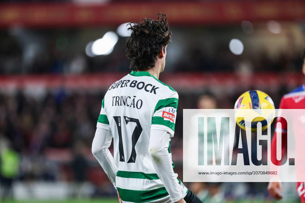 Francisco Trincao (Sporting CP) in action during the match between Gil Vicente FC and Sporting CP, valid for Liga Portugal Betclic 2025 2026 at Estadio Cidade de Barcelos on 2 January 2026. Barcelos Estadio Cidade de Barcelos Barcelos Portugal