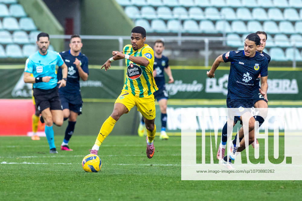 FOOTBALL - Tondela 3 vs Arouca 1, round 17 of portuguese Liga, 2025 26. Joao Cardoso Stadium, in Tondela, Portugal. Saturday, 2026 01 03. Pedro Maranhão (07) Tondela, Pedro Santos (89) Arouca. TONDELA VISEU PORTUGAL ESTÁDIO JOÃO CARDOSO