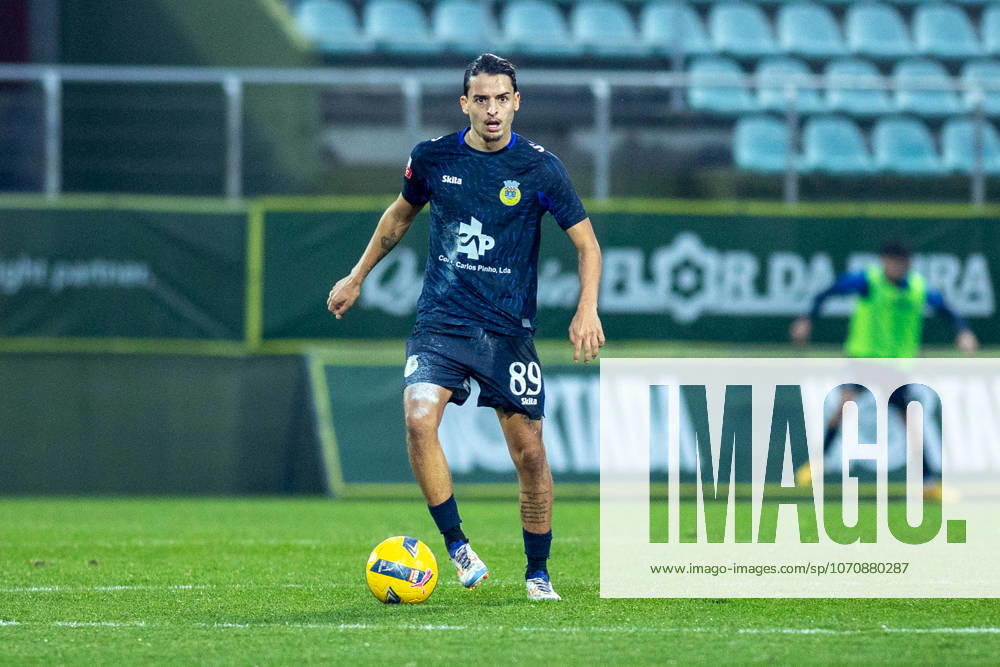 FOOTBALL - Tondela 3 vs Arouca 1, round 17 of portuguese Liga, 2025 26. Joao Cardoso Stadium, in Tondela, Portugal. Saturday, 2026 01 03. Pedro Santos (89) Arouca. TONDELA VISEU PORTUGAL ESTÁDIO JOÃO CARDOSO