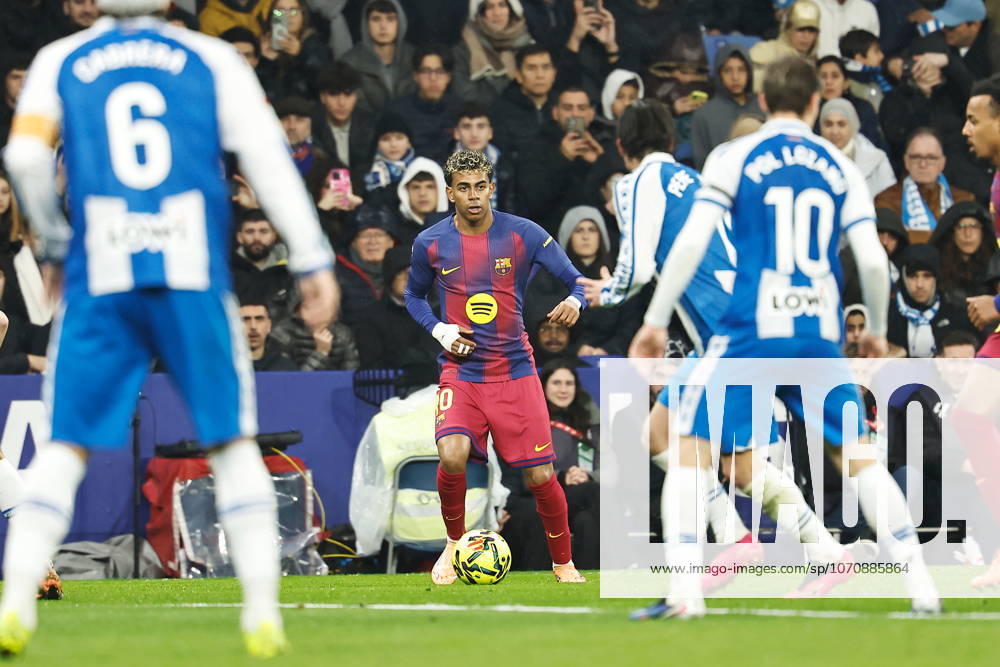 Lamine Yamal (Barcelona), JANUARY 3, 2026 - Football Soccer : Spanish LaLiga EA Sports match between RCD Espanyol de Barcelona - FC Barcelona, Barca at the RCDE Stadium in Barcelona, Spain. Noxthirdxpartyxsales aflo_315039487