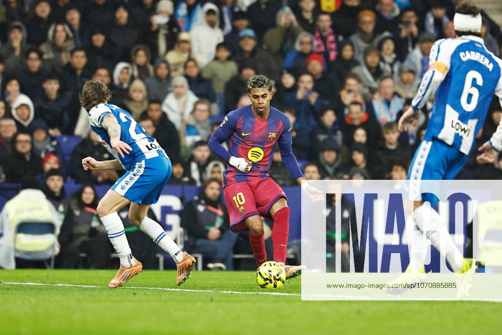 Lamine Yamal (Barcelona), JANUARY 3, 2026 - Football Soccer : Spanish LaLiga EA Sports match between RCD Espanyol de Barcelona - FC Barcelona, Barca at the RCDE Stadium in Barcelona, Spain. Noxthirdxpartyxsales aflo_315039526