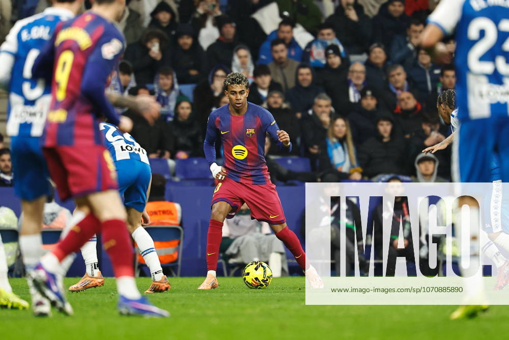 Lamine Yamal (Barcelona), JANUARY 3, 2026 - Football Soccer : Spanish LaLiga EA Sports match between RCD Espanyol de Barcelona - FC Barcelona, Barca at the RCDE Stadium in Barcelona, Spain. Noxthirdxpartyxsales aflo_315039542