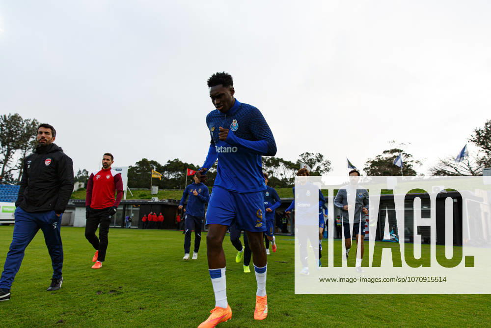 Samu Aghehowa seen during Liga Portugal game between CD Santa Clara and FC Porto (Pedro Rosa Ball Raw Images) Ponta Delgada Estadio de Sao Miguel Portugal