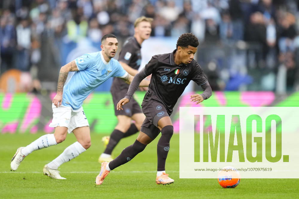 SS Lazio v SSC Napoli - Serie A David Neres right winger of Napoli and Brazil during the Serie A match between SS Lazio and SSC Napoli at Stadio Olimpico on January 4, 2026 in Rome, Italy. Rome Italy