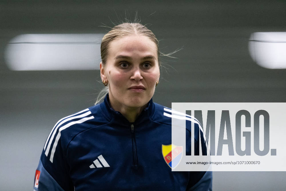Nanne Ruuskanen during a training session with Djurgarden on January 7, 2026 in Stockholm