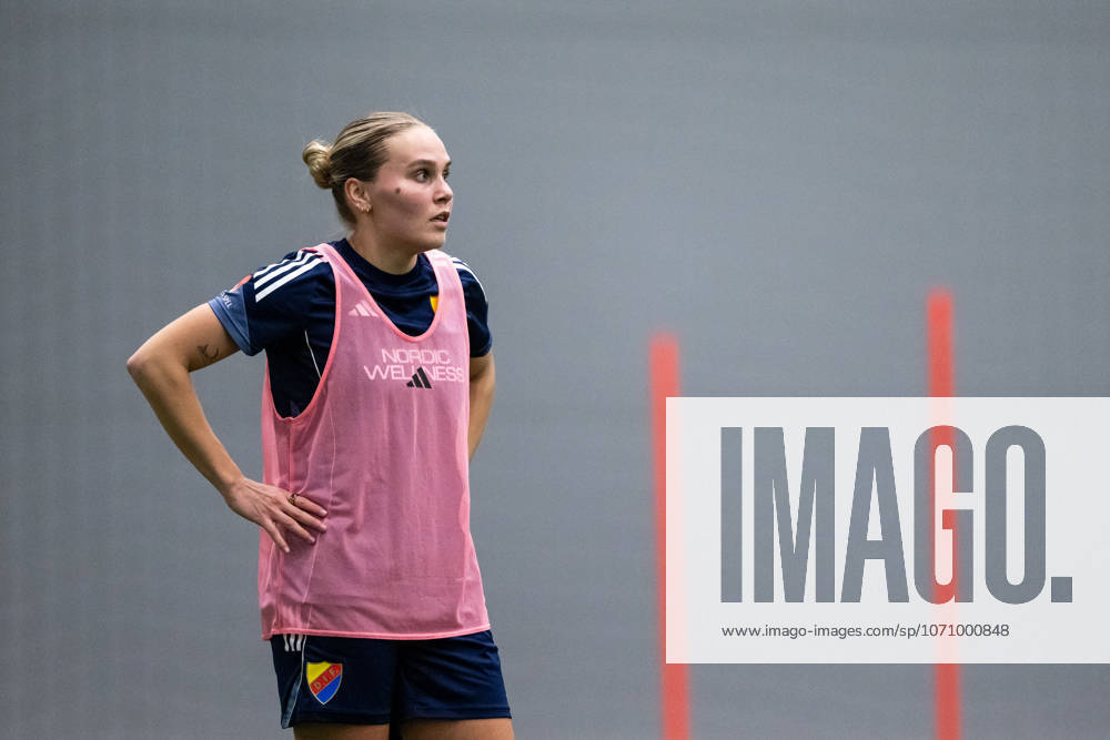 Nanne Ruuskanen during a training session with Djurgarden on January 7, 2026 in Stockholm