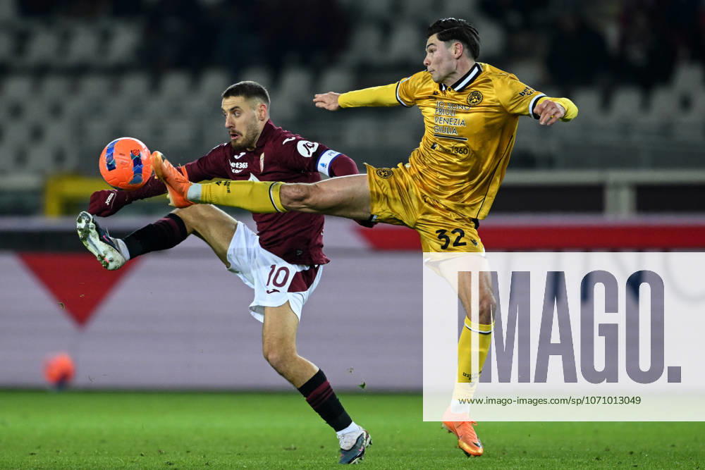 Cm Torino 07 01 2026 - campionato di calcio serie A Torino-Udinese foto Cristiano Mazzi Image nella foto: Nikola Vlasic-Jurgen Ekkelenkamp