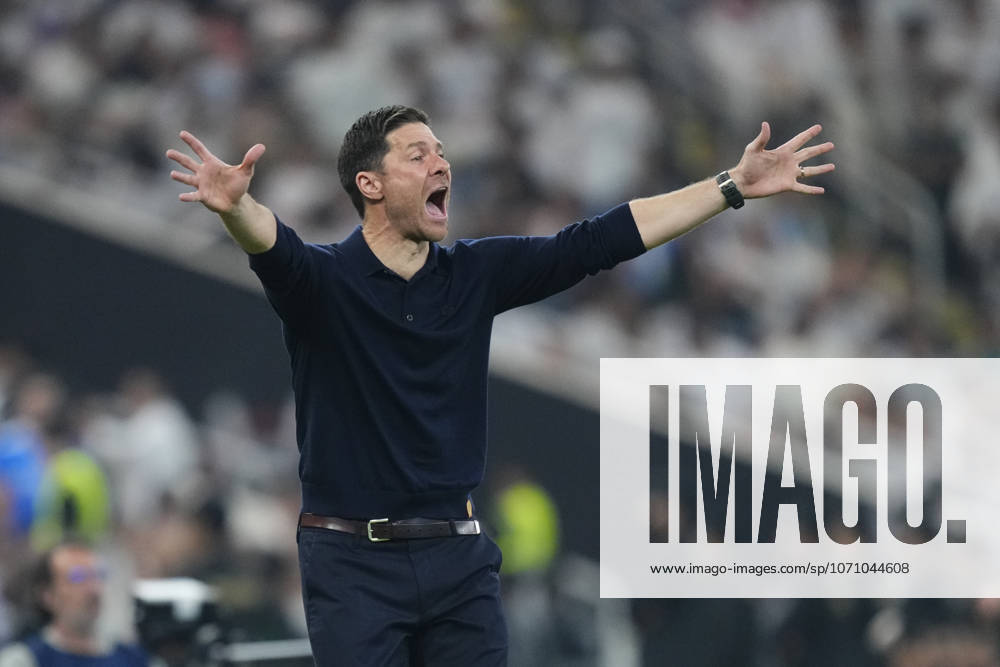 Real Madrid v Atletico Madrid: Spanish Super Cup Xabi Alonso head coach of Real Madrid reacts during the Spanish Super Cup semi-final match between Atletico de Madrid and Real Madrid at King Abdullah Sports City Hall Stadium on January 8, 2026 in Jeddah, Saudi Arabia. Jeddah Saudi Arabia
