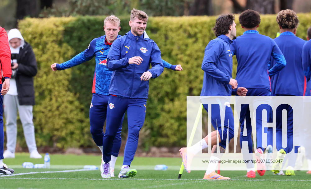 Almancil, 02 01 2026, Hotel Conrad Algarve training area The Campus, football, training camp of Bundesliga team RB Leipzig in preparation for the second half of the 2025 season 26 , In the picture Timo Werner 36, RB Leipzig ,