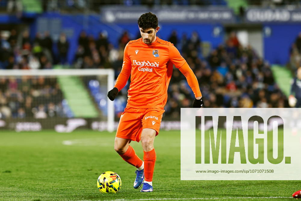 Goncalo Guedes (Sociedad), JANUARY 9, 2026 - Football Soccer : Spanish LaLiga EA Sports match between Getafe CF - Real Sociedad at the Estadio Coliseum Getafe in Getafe, Spain. Noxthirdxpartyxsales aflo_315589049