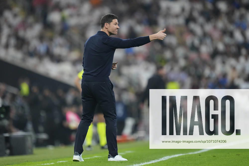 Real Madrid v Atletico Madrid: Spanish Super Cup Xabi Alonso head coach of Real Madrid reacts during the Spanish Super Cup semi-final match between Atletico de Madrid and Real Madrid at King Abdullah Sports City Hall Stadium on January 8, 2026 in Jeddah, Saudi Arabia. Jeddah Saudi Arabia