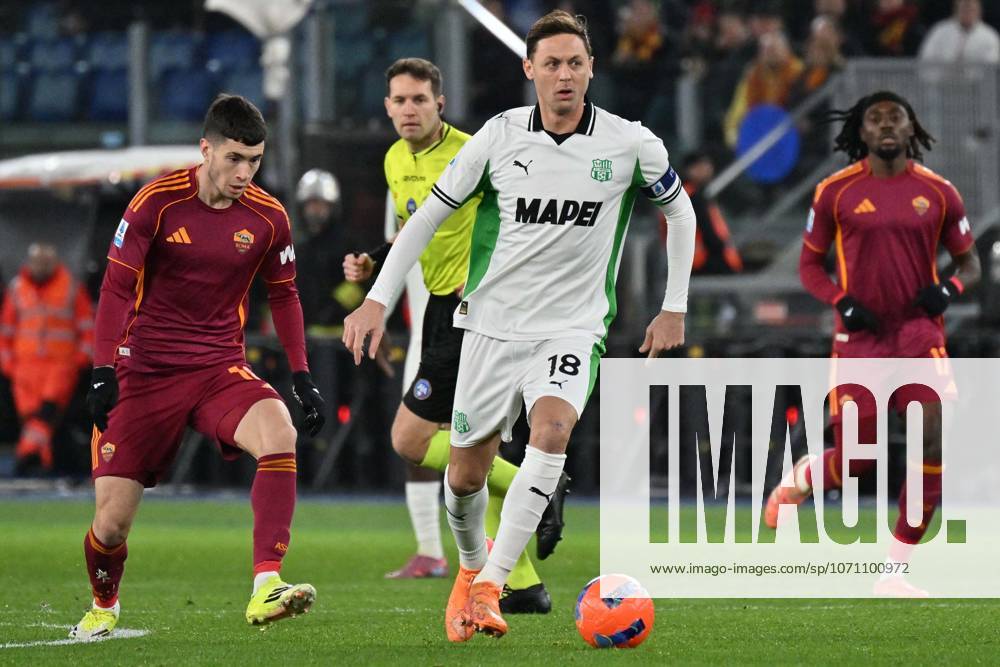 Foto IPP Felice De Martino Roma 10 01 2026 Calcio Campionato serie A 2025-2026 Roma - Sassuolo Nella foto: Nemanja Matic Italy Photo Press World Copyright Roma italy Italia ITALY