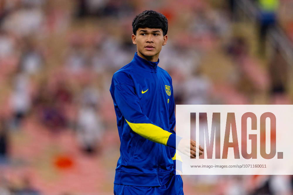 Dro Fernandez seen during Spanish Supercup Final game between teams of FC Barcelona, Barca and Real Madrid (Maciej Rogowski Ball Raw Images) Jeddah King Abdullah Sports City Saudi Arabia