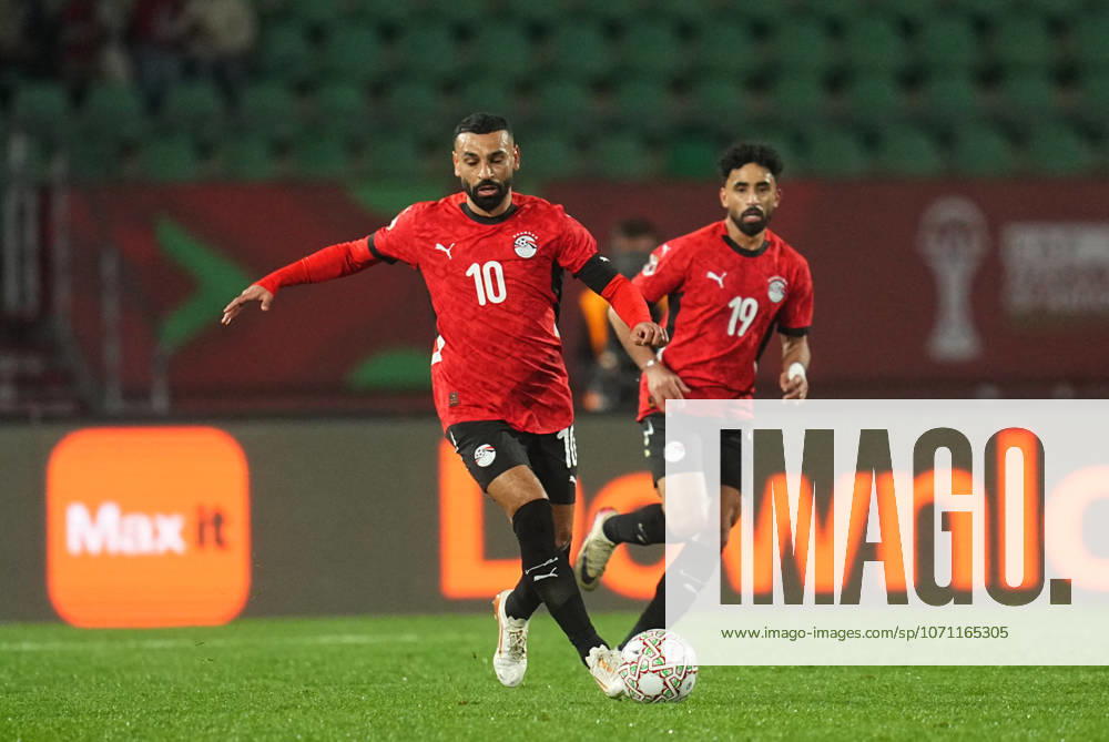 Mohamed Salah Mahrous Ghaly Egypt controls the ball during the Africa Cup Of Nations match between Ivory Coast and Egypt at Agadir Stadium on January 10, 2026 in Agadir, Morocco Photo by Thor Wegner DeFodi Images