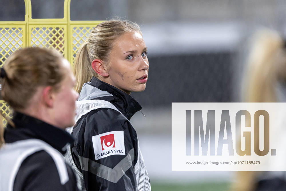 Häckens Tilde Karlsson under en träning den 12 januari 2026 i Göteborg.
