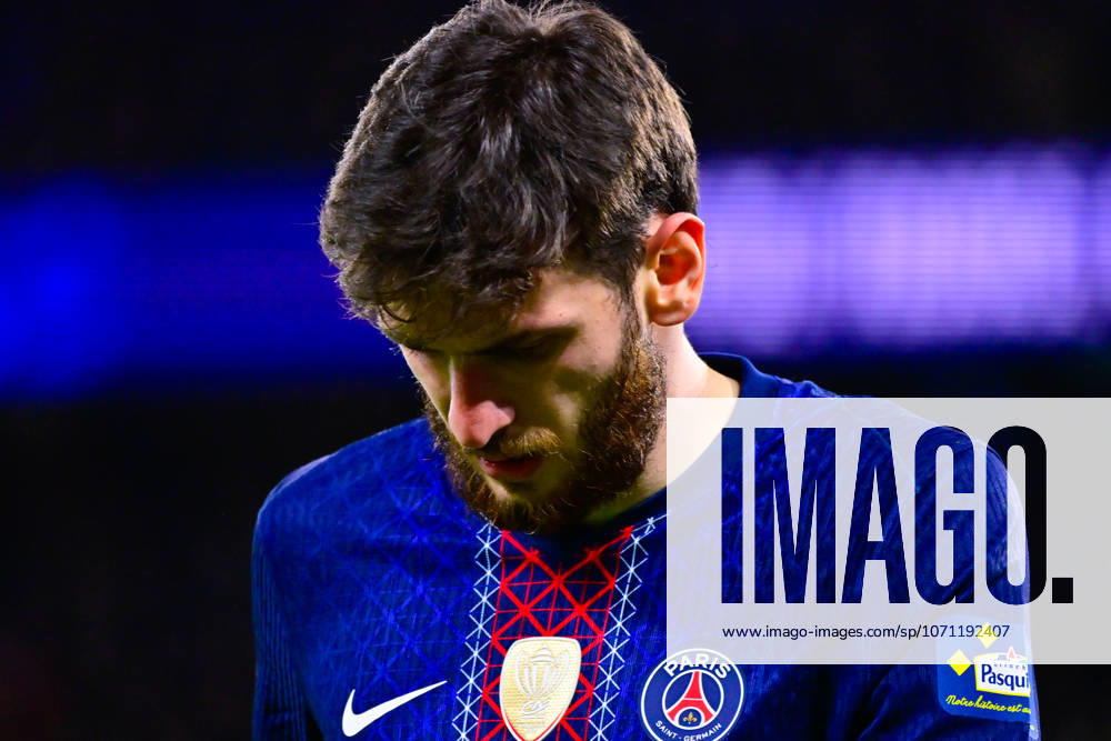 Khvicha Kvaratskhelia ( PSG ) during the French Cup match between Paris Saint Germain and Paris Football Club at Parc Des Princes on January 12 , 2026 in Paris, France. ( Photo by Federico Pestelini PsnewZ ) -